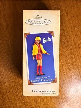 Hallmark Barbie as Smasheroo Collector's Series 2004 ornament New